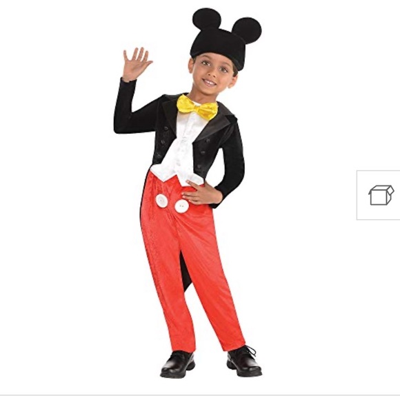 Disney Mickey Mouse Suit Tuxedo Halloween Cosplay Costume Outfit Custom Made